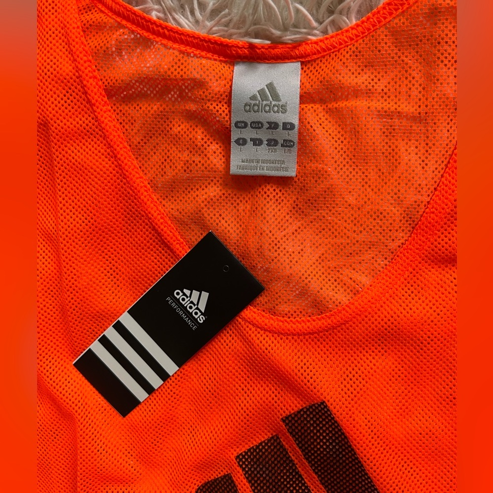 Mens L mesh NWT adidas tank